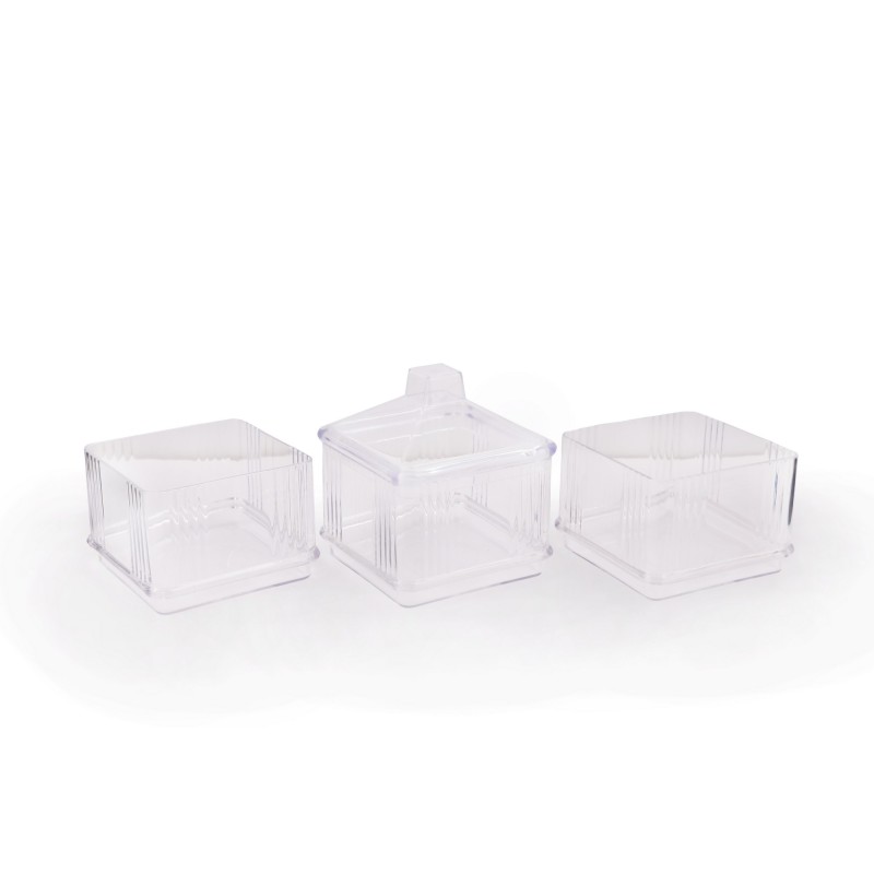 Hermia Storage Box Set (6 Pieces) Kareakrlk - 6 Transparent