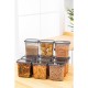 Hermia Storage Box Set (12 Pieces) BNMPEGYAR12-11 Anthracite