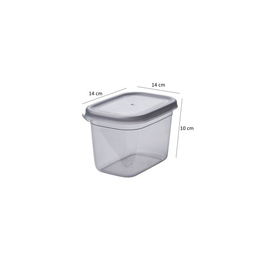 Hermia Storage Box Set (12 Pieces) BNMPEGYAR12-11 Anthracite