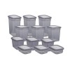 Hermia Storage Box Set (12 Pieces) BNMPEGYAR12-481115 Anthracite