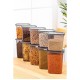 Hermia Storage Box Set (10 Pieces) BNMPEGYAR10-1115 Anthracite