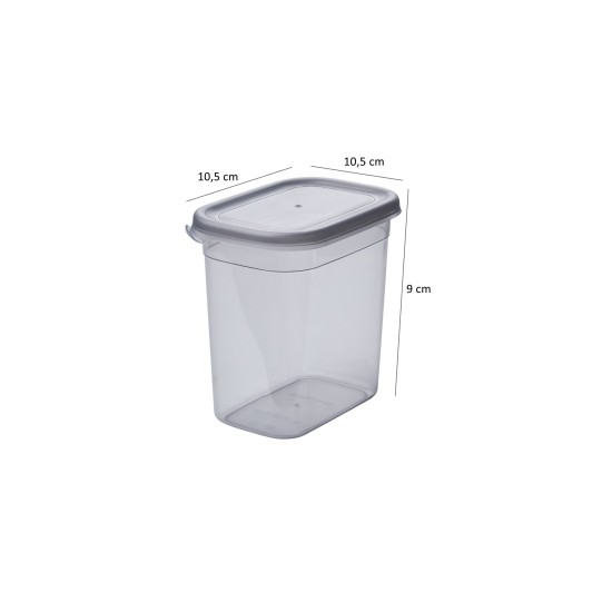 Hermia Storage Box Set (10 Pieces) BNMPEGYAR10-1115 Anthracite