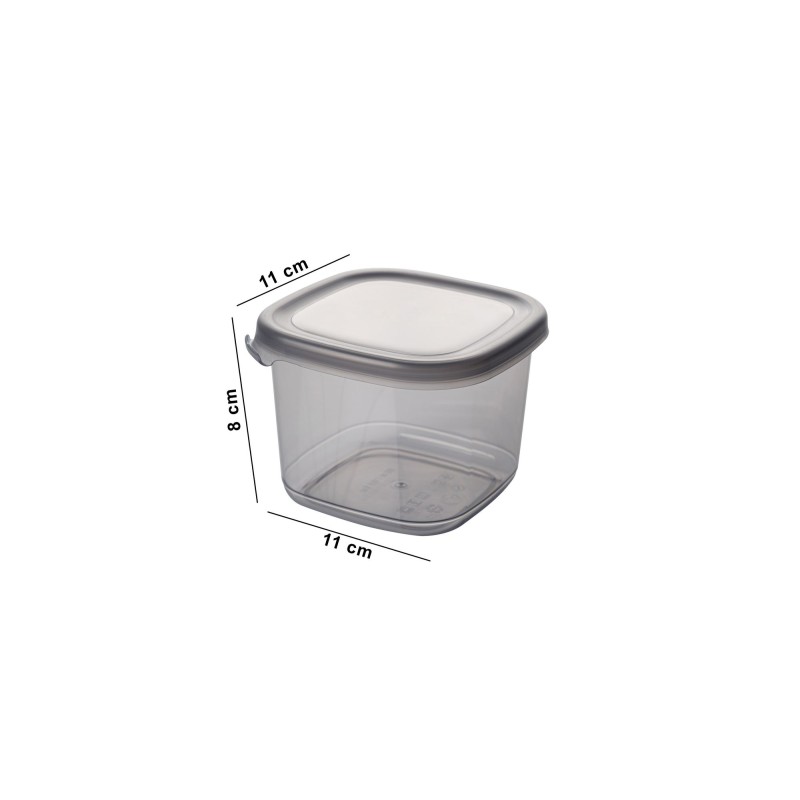 Hermia Storage Box Set (12 Pieces) BNMPEGYAS12-5 Anthracite