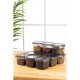 Hermia Storage Box Set (12 Pieces) BNMPEGYAS12-5 Anthracite