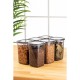 Hermia Storage Box Set (6 Pieces) BNMPEGYAS06-12 Anthracite