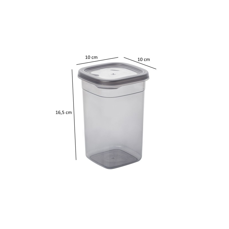 Storage Box Set (12 Pieces) BNMPEGYAS12-12 Anthracite