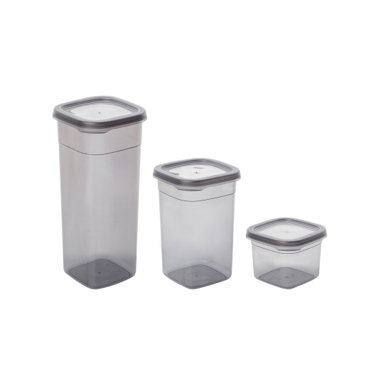 Storage Box Set (12 Pieces) BNMPEGYAS12-51217 Anthracite Hermia Storage Box Set (12 Pieces) BNMPEGYAS12-51217 Anthracite