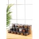 Hermia Storage Box Set (18 Pieces) BNMPEGYAS18-51217 Anthracite