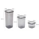 Hermia Storage Box Set (18 Pieces) BNMPEGYAS18-51217 Anthracite