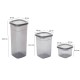 Storage Box Set (24 Pieces) BNMPEGYAS24-51217 Anthracite