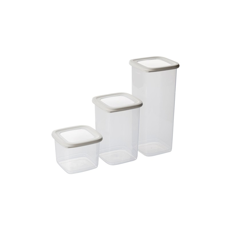Hermia Storage Box Set (15 Pieces)  BNMPOLYWS15-51217 White