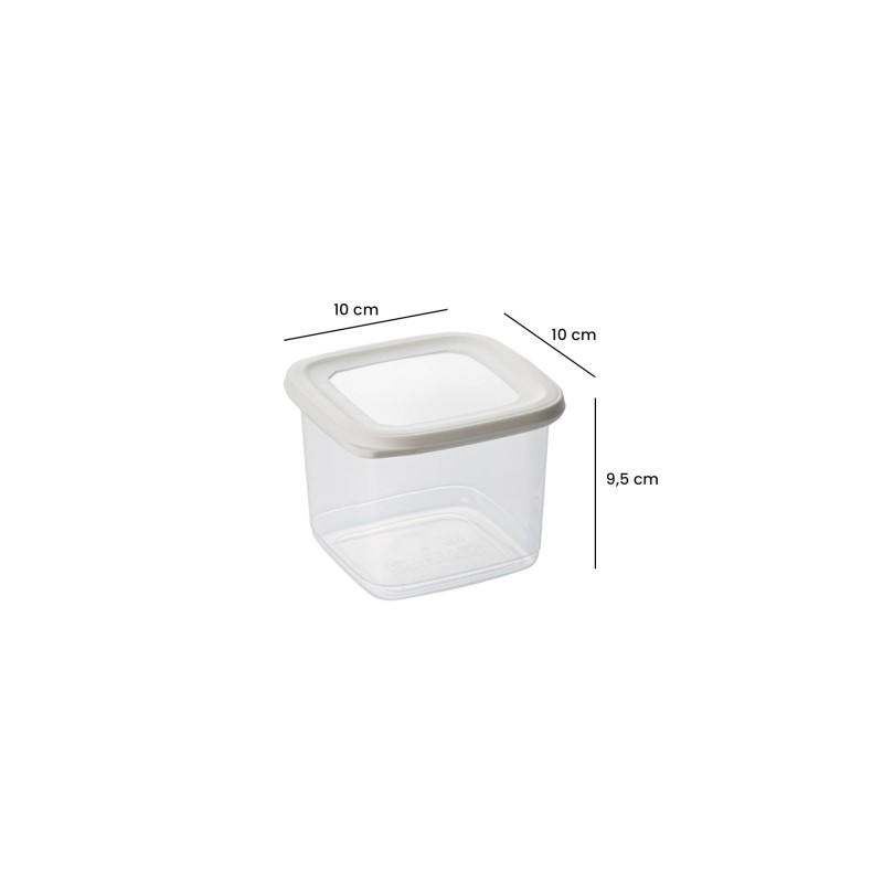 Hermia Storage Box Set (15 Pieces)  BNMPOLYWS15-51217 White