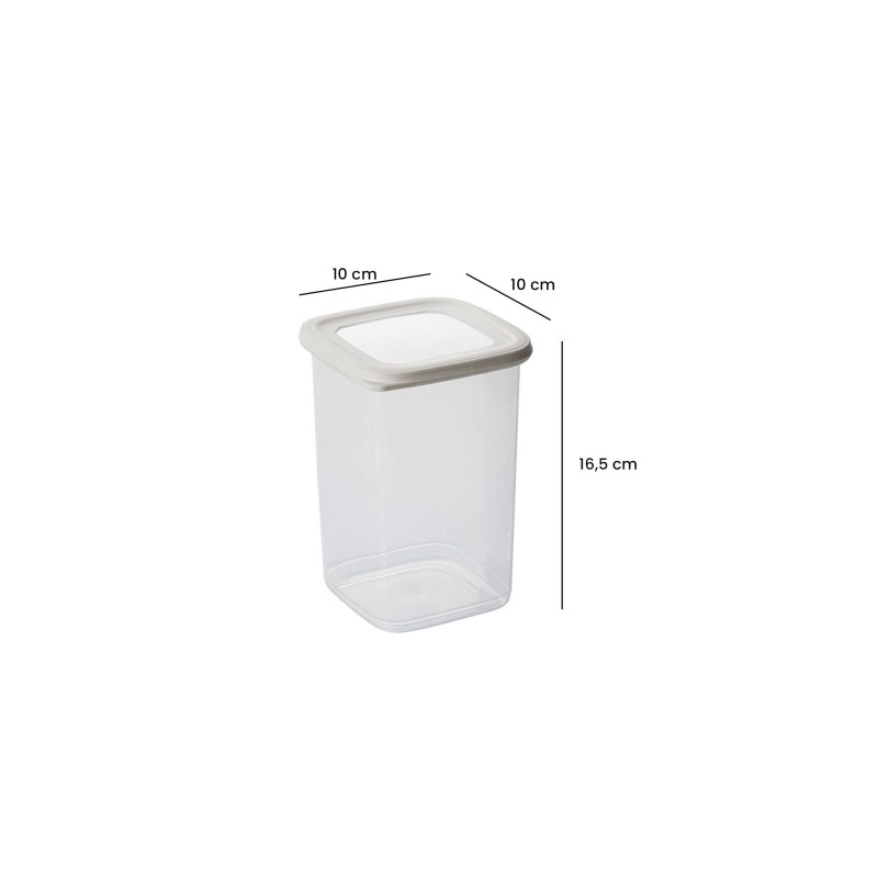 Hermia Storage Box Set (15 Pieces)  BNMPOLYWS15-51217 White