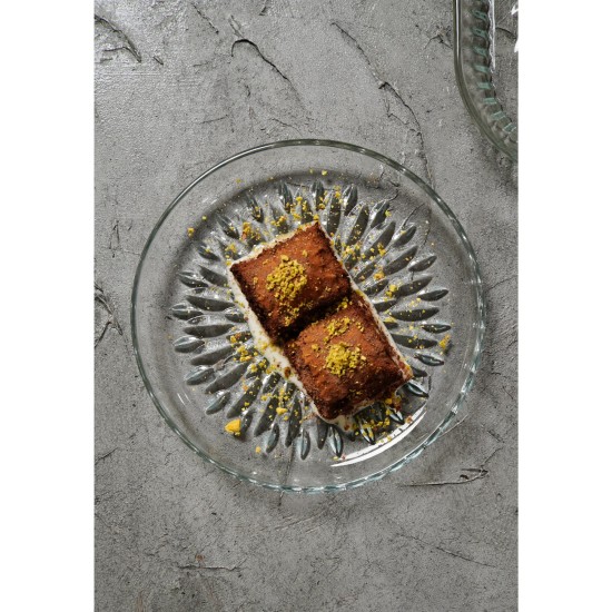 Dessert Plate Set (6 Pieces) YSET2Seffaf Transparent