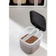 Spice Jar Set (7 Pieces) BNM-9172 - Anthracite Anthracite Spice Jar Set (7 Pieces) BNM-9172 - Anthracite Anthracite