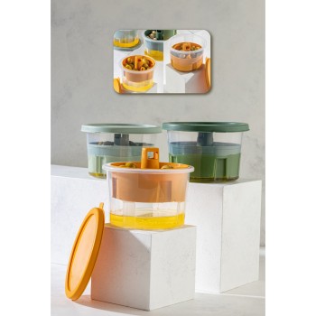 Storage Box Set (3 Pieces) SLMR3LUKRSK Multicolor