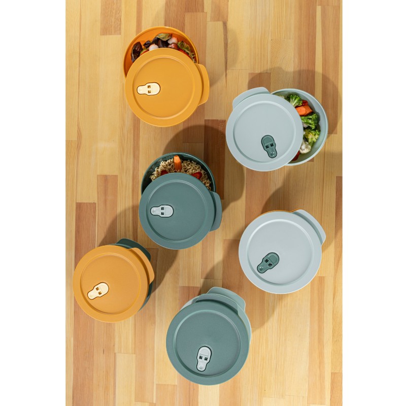 Hermia Storage Box Set (3 Pieces) GST3LU-1,5LT Multicolor