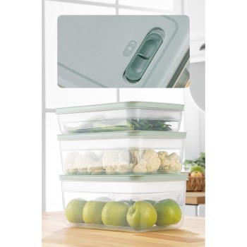 Storage Box Set (3 Pieces) HK3LU - Blue Blue