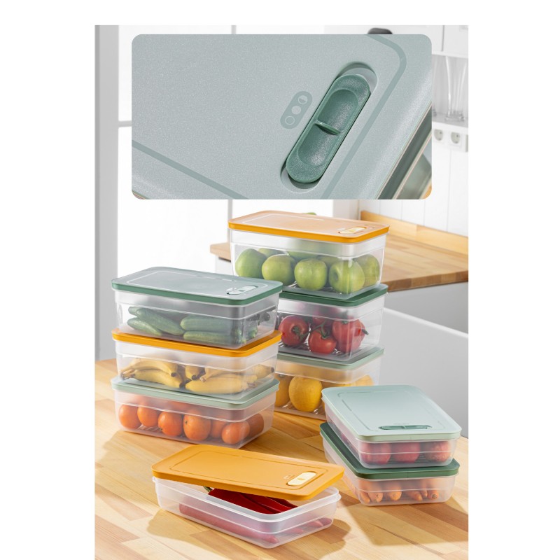 Hermia Storage Box Set (9 Pieces) HK9LU Multicolor