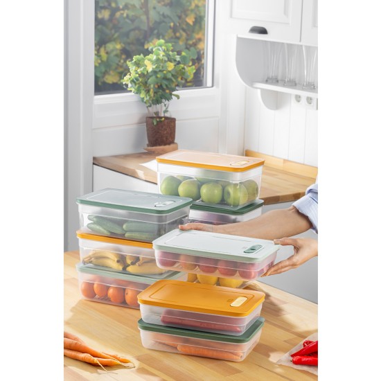 Hermia Storage Box Set (9 Pieces) HK9LU Multicolor