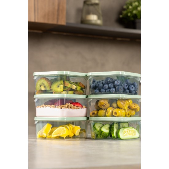 Storage Box Set (6 Pieces) YYBLLA3506LI - Mint Mint
