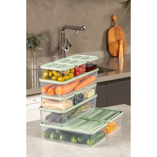Storage Box Set (10 Pieces) YBLLA10LU - Mint Mint