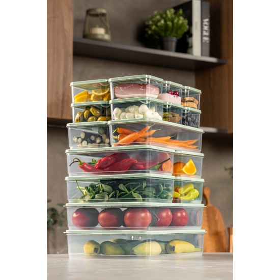 Storage Box Set (20 Pieces) YBLLA20LI - Mint Mint Storage Box Set (20 Pieces) YBLLA20LI - Mint Mint