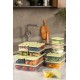 Storage Box Set (17 Pieces) YBLLA17LI - Yellow Yellow
