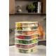 Storage Box Set (20 Pieces) YBLLA20LI - Yellow Yellow