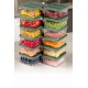 Storage Box Set (12 Pieces) YYBLLA35012LI - Green Green
