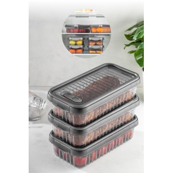 Storage Box Set (2 Pieces) BNM-8038 - Anthracite Anthracite