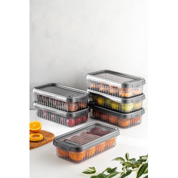 Storage Box Set (2 Pieces) BNM-8038 - Anthracite Anthracite