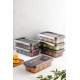 Storage Box Set (2 Pieces) BNM-8038 - Anthracite Anthracite