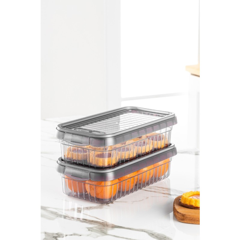 Storage Box Set (2 Pieces) BNM-8038 - Anthracite Anthracite
