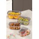 Storage Box Set (4 Pieces) SYBOX4LUKRSK - Anthracite Anthracite