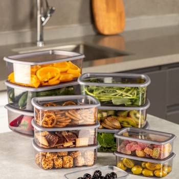 Storage Box Set (12 Pieces) SYBOX12LIKRSK - Anthracite Anthracite