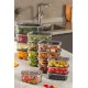 Storage Box Set (16 Pieces) SYBOX16LIKRSK - Anthracite Anthracite