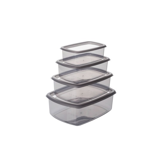 Storage Box Set (16 Pieces) SYBOX16LIKRSK - Anthracite Anthracite