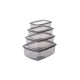 Storage Box Set (16 Pieces) SYBOX16LIKRSK - Anthracite Anthracite