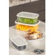 Storage Box Set (4 Pieces) SYBOX4LUKRSK - Grey Grey
