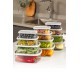 Storage Box Set (12 Pieces) SYBOX12LIKRSK - Grey Grey