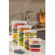 Storage Box Set (16 Pieces) SYBOX16LIKRSK - Grey Grey