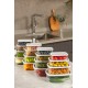 Storage Box Set (16 Pieces) SYBOX16LIKRSK - Grey Grey