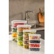 Storage Box Set (16 Pieces) SYBOX16LIKRSK - Grey Grey