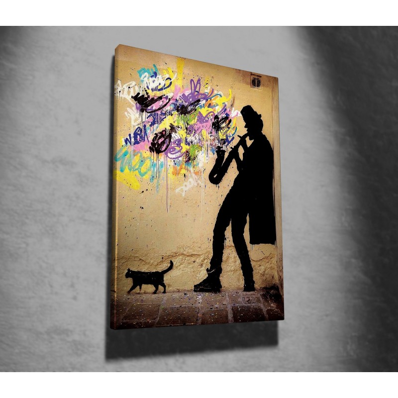 Wallxpert Decorative Canvas Painting WY40 (70 x 100) Multicolor