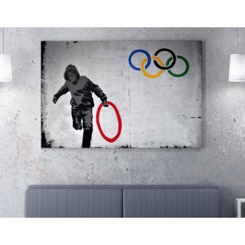 Decorative Canvas Painting WY118 (50 x 70) Multicolor