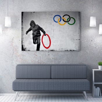 Decorative Canvas Painting WY118 (50 x 70) Multicolor