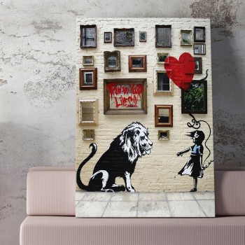 Decorative Canvas Painting WY119 (70 x 100) Multicolor