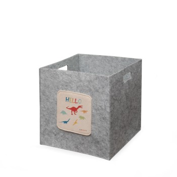 Felt Basket HMY - 6253 Grey