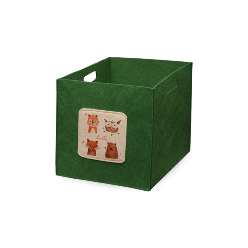 Aberto Design Felt Basket HMY - 6254 Green